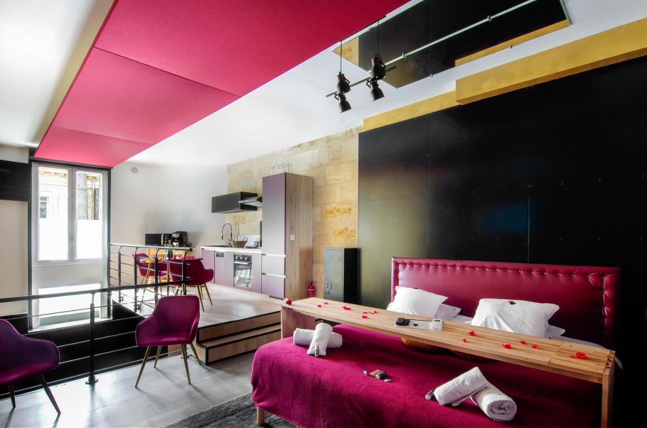 Mieuxqualhotel Jacuzzi Privatif Love Room Бордо Екстериор снимка