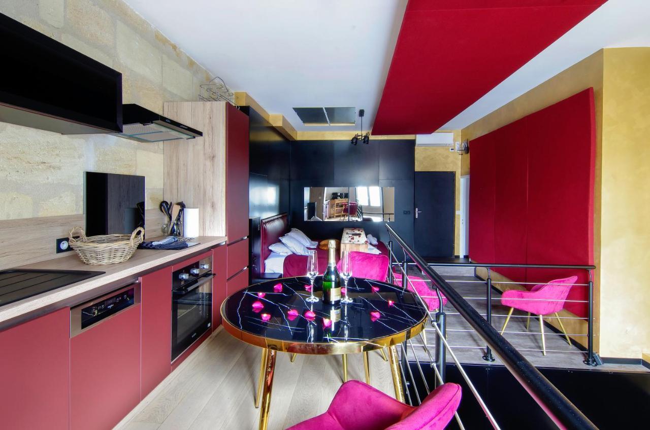 Mieuxqualhotel Jacuzzi Privatif Love Room Бордо Екстериор снимка